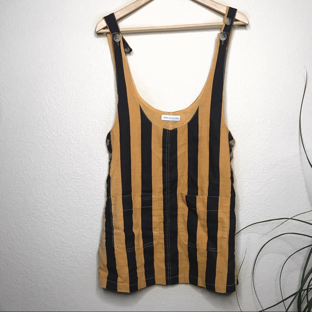 Urban outfitters mustard & brown dress J10